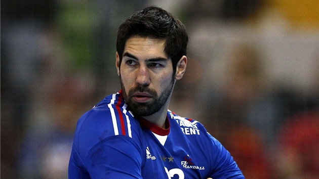 Nikola Karabatic z Francie zklamaný z vývoje tvrtfinále mistrovství svta