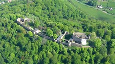 Pohled na hrad Hukvaldy Pohled na hrad Hukvaldy