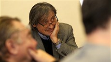 Martin Stropnický s herci začal v Brně se čtenými zkouškami hry Králova řeč. Martin Stropnický s herci začal v Brně se čtenými zkouškami hry Králova řeč.