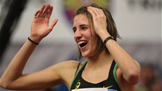 Alessia Trostová při Beskydské laťce Alessia Trostová při Beskydské laťce