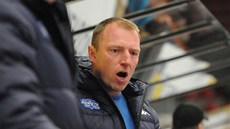 Pavel Zubíček na lavičce hokejové Komety Brno Pavel Zubíček na lavičce hokejové Komety Brno