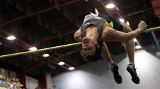 Ivan Uchov při Hustopečském skákání Ivan Uchov při Hustopečském skákání