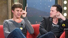 Vojta Dyk a Jakub Prachař v Show Jana Krause Vojta Dyk a Jakub Prachař v Show Jana Krause