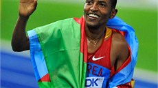 REKORDMAN. Světový rekordman v půlmaratonu Zesernay Tadese se v dubnu představí REKORDMAN. Světový rekordman v půlmaratonu Zesernay Tadese se v dubnu představí
