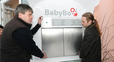 V polovin ledna nainstalovali na budov táborského G-Centra babybox, v pondlí...