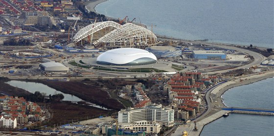 V Soi se rok ped olympiádou staví ostoest (6. února 2013) | foto: AP