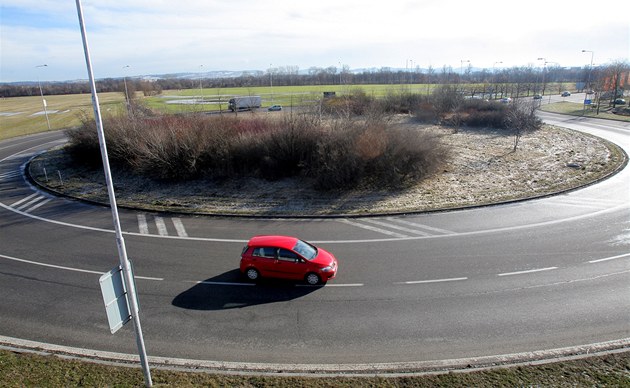 Severní spojka se napojí u kruhového objezdu u Globusu.