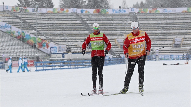 LEGENDRN NOR V NOVM MST. Na tratch v Novm Mst na Morav u trnuje i legendrn Nor Ole Einar Bjrndalen.