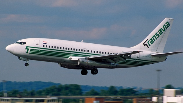 Boeing B737-200 nizozemské nízkonákladové spolenosti Transavia 