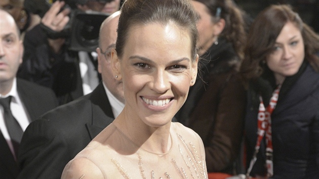 Hilary Swankov na vdeskm Plese v opee (7. nora 2013)