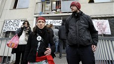 Jedna z aktivistek Iveta Čonková oznámila, že je zástupkyní ubytovaných rodin. Jedna z aktivistek Iveta Čonková oznámila, že je zástupkyní ubytovaných rodin.