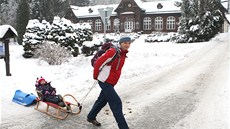 Budova Letních lázní v Karlov Studánce