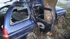 U Tučína nabouralo auto do stromu. Spolujezdkyně na místě zemřela. U Tučína nabouralo auto do stromu. Spolujezdkyně na místě zemřela.
