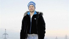 Švédský florbalista Max Wahlgren Švédský florbalista Max Wahlgren