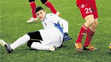 NADĚJE. Osmnáctiletý obránce Patrizio Stronati přišel v průběhu zimy do Baníku NADĚJE. Osmnáctiletý obránce Patrizio Stronati přišel v průběhu zimy do Baníku