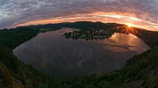 Na Vrchovnici - západ slunce