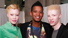 Diandra Forrestová, Roble Ali a Shaun Ross na týdnu módy v New Yorku (11. září Diandra Forrestová, Roble Ali a Shaun Ross na týdnu módy v New Yorku (11. září