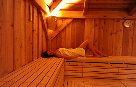 V saun v jihlavské ulici Roického se v sobotu uskutení pradpodobn první záitkové saunování na Vysoin. Horký vzduch provoní napíklad medové nebo mentolové esence. Ilustraní snímek