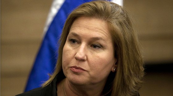 Bývalá izraelská ministryn zahranií Cipi Livniová na archivním snímku z roku