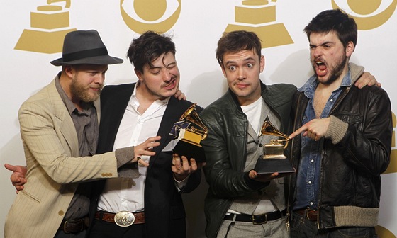 Kapela Mumford & Sons s cenami Grammy