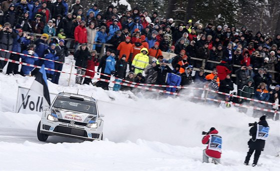Sébastien Ogier pi védské rallye