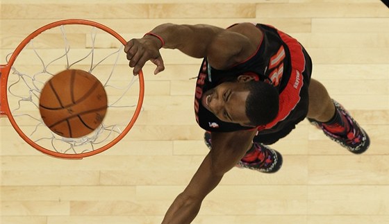 Terrence Ross z Toronta Raptors se stal králem smea NBA pi exhibiním