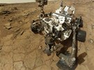 Sonda Curiosity na Marsu odebrala vzorek horniny.