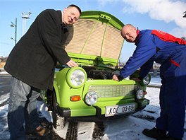 Trabant klub - pedn mimodn zrekonstruovanho trabantu. Je v podstat...