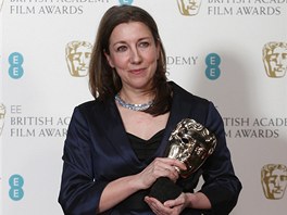 Jacqueline Durranová na udílení cen BAFTA (10. února 2013)