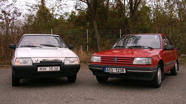 koda Favorit versus Peugeot 309