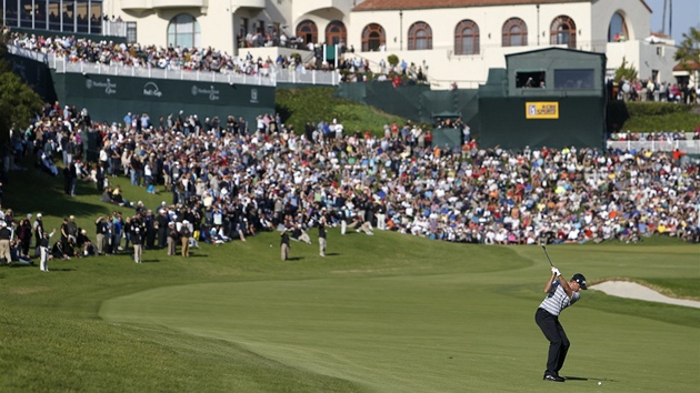 OSMNCT JAMKA. John Merrick na turnaji Northern Trust Open v Pacific Palisades. 