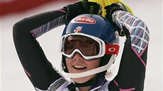 MLADIKÁ MISTRYN SVTA. Sedmnáctiletá Mikaela Shiffrinová se raduje z...