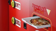 V Česku se objevily první pizzomaty. V Česku se objevily první pizzomaty.