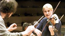 Gabriela Demeterová - 2003: Snímek ze zkoušky před koncertem, na němž Gabriela Gabriela Demeterová - 2003: Snímek ze zkoušky před koncertem, na němž Gabriela