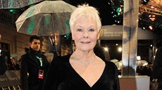 Judi Denchová na udílení cen BAFTA (10. února 2013)