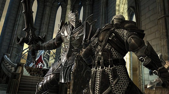 Titul Infinity Blade disponuje nadstandardn propracovanou grafikou i skvle odladným ovládáním.