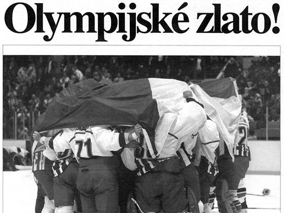 MF DNES bhem olympiády v Naganu (23. února 1998) 