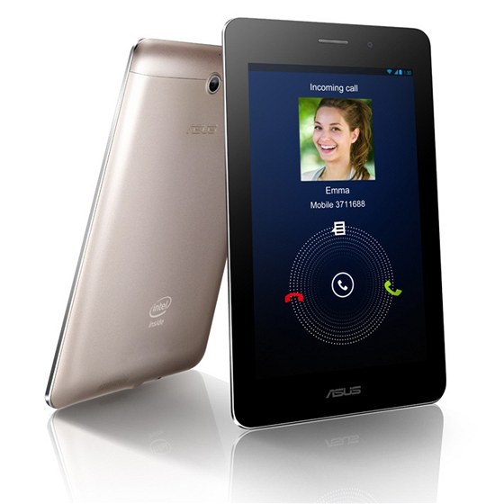 Tablet Asus Fonepad s procesorem Atom a Os Android