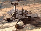 Voztko Opportunity se prohn po povrchu Marsu od roku 2004. Za tu dobu stihlo...