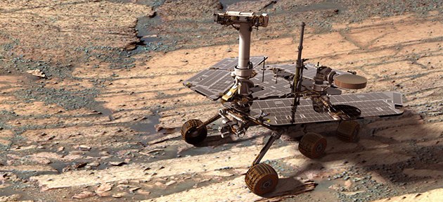 Vozítko Opportunity se prohání po povrchu Marsu od roku 2004. Za tu dobu stihlo... Vozítko Opportunity se prohání po povrchu Marsu od roku 2004. Za tu dobu stihlo...
