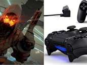 Koláž PlayStation 4. Vlevo připravovaná hra Killzone: Shadow Fall, vpravo Koláž PlayStation 4. Vlevo připravovaná hra Killzone: Shadow Fall, vpravo