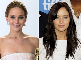 Pro Oscara si dola Jennifer Lawrenceová ve svtlých vlasech, den poté se opt...