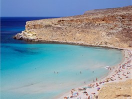 1. Plá Conigli (Rabbit Beach), Lampedusa, Sicílie, Itálie. Vítzná plá ankety...