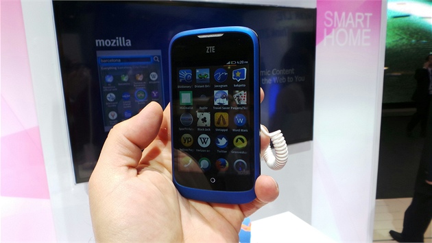 Budoucnost levných smartphon?  První model s operaním systémem Firefox....