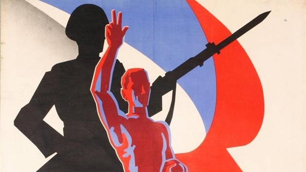 ást plakátu z roku 1938 svolávající k mobilizaci.