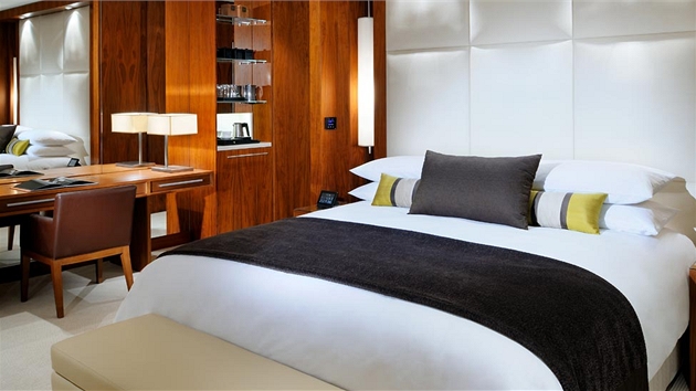 Hotel JW Marriott Marquis v Dubaji, standardn pokoj pro hosty