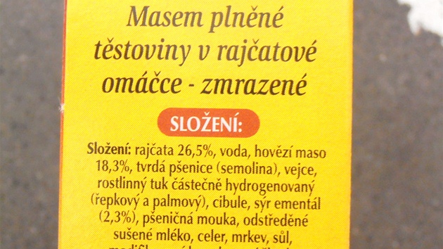 V tchto lasagnch objevili inspektoi kosk maso.