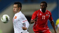 Michal Nguyen (vlevo) je fotbalistou Mostu a také vietnamské reprezentace. Michal Nguyen (vlevo) je fotbalistou Mostu a také vietnamské reprezentace.