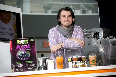 Marek Farník, majitel sít UGO juice bar