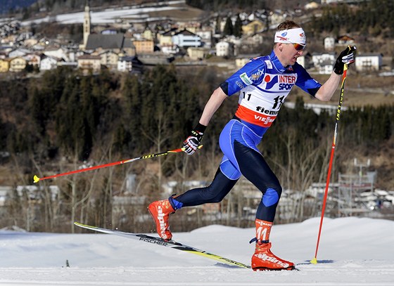 Luká Bauer na mistrovství svta ve Val di Fiemme